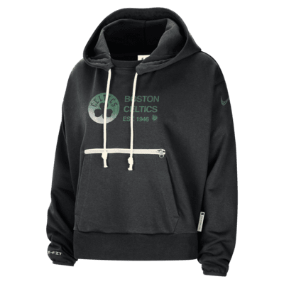 Sudadera con gorro sin cierre Nike Dri-FIT de la NBA para mujer Boston Celtics Standard Issue