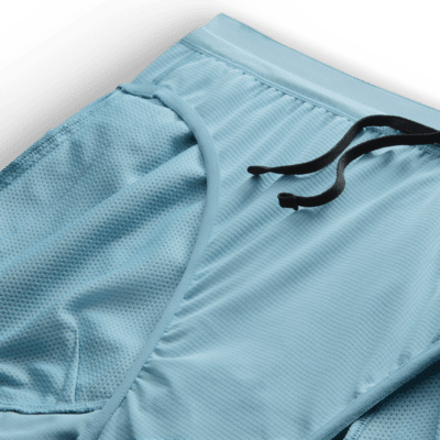 Nike Stride Dri-FIT hardloopshorts met binnenbroek voor heren (13 cm)