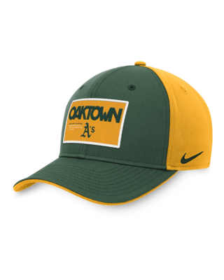 Мужские  Oakland Athletics Classic99 Color Block Nike MLB Adjustable Hat