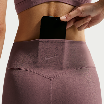 나이키 젠비 여성 하이웨이스트 풀 렝스 노 프론트 심 레깅스