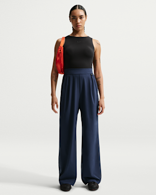 Женские  Nike 24.7 PerfectStretch Dri-FIT High-Waisted Loose Wide-Leg Pants