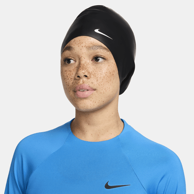 Gorra de baño para cabello voluminoso Nike Swim