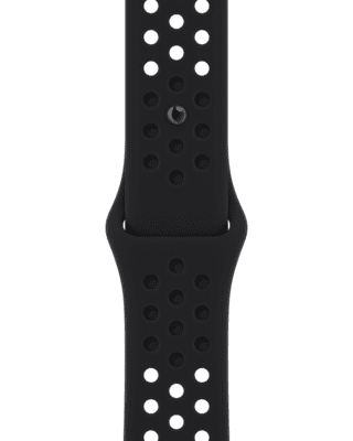 Женские  41mm Black/Black Nike Sport Band S/M