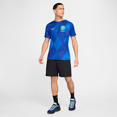 Męska koszulka piłkarska Nike Dri-FIT Brazylia Stadium 2025 (drużyna kobiet) (wersja wyjazdowa) – replika