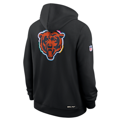 Chicago Bears Crucial Catch Sideline Men's Nike Dri-FIT NFL Pullover Hoodie