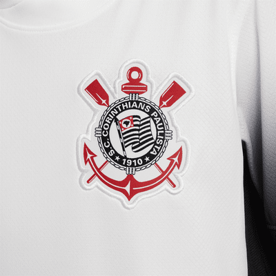 S.C. Corinthians 2024/25 Stadium Home Big Kids' Nike Dri-FIT Soccer Replica Jersey