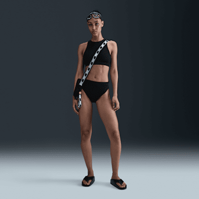 Nike Swim Elevated Essential Women's High-Waisted Bikini Bottom