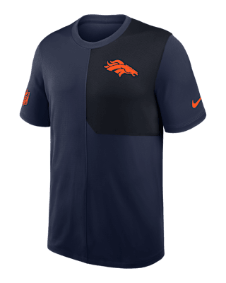 Мужские  Denver Broncos Sideline Coach Nike Dri-FIT NFL Top