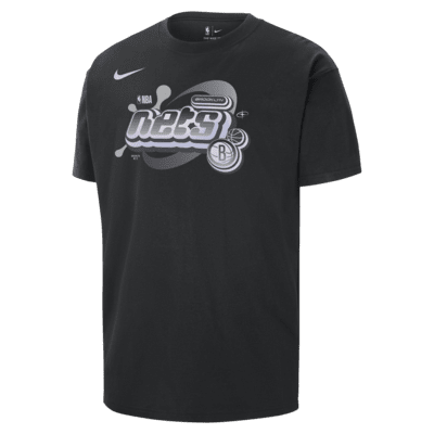 Brooklyn Nets Courtside Men's Nike NBA Max90 T-Shirt