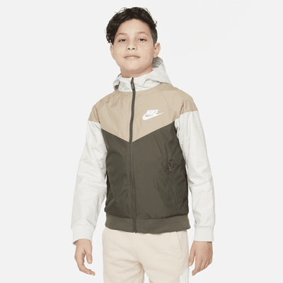 Nike Sportswear Windrunner Big Kids' Hooded Jacket