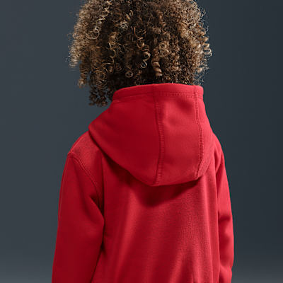 Conjunto de 2 piezas de sudadera con gorro de tejido Fleece ligero infantil Nike Glow With Me