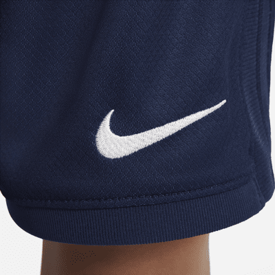 Paris Saint-Germain 2024/25 Stadium (hjemmedrakt) Nike Football Replica draktsett i tre deler til små barn