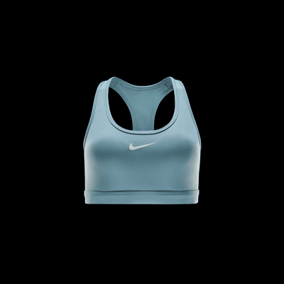 Bra deportivo con almohadillas para mujer Nike Swoosh Medium Support