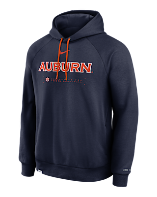 Мужское худи Auburn Courtside Basketball Practice Nike Dri-FIT Pullover Hoodie для баскетбола