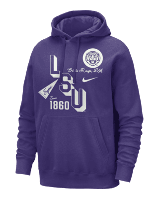 Мужское худи LSU Club Nike College Hoodie