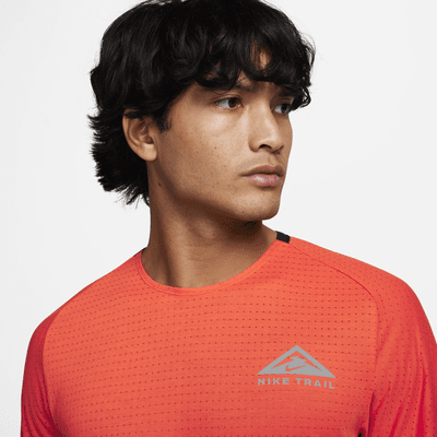 Nike Trail Solar Chase Dri-FIT rövid ujjú férfi futófelső