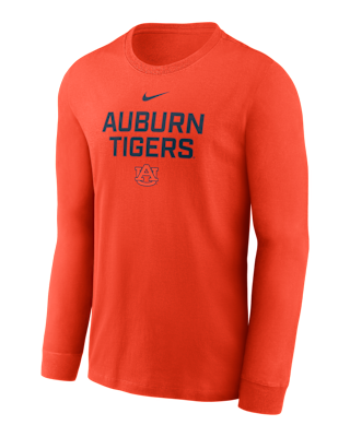 Мужская футболка Auburn Sideline Nike Dri-FIT College Long-Sleeve