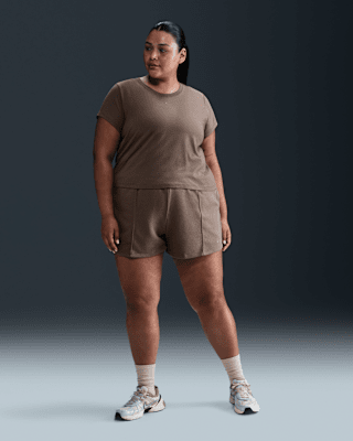 Nike Sportswear Chill Terry Women's Mid-Rise 4" French Terry Shorts (Plus Size)