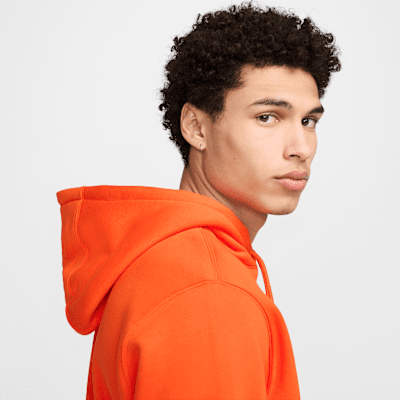 Sudadera con gorro sin cierre de tejido Fleece para hombre Nike Club