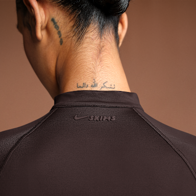 NikeSKIMS Shine Women's Long-Sleeve Half-Zip Top