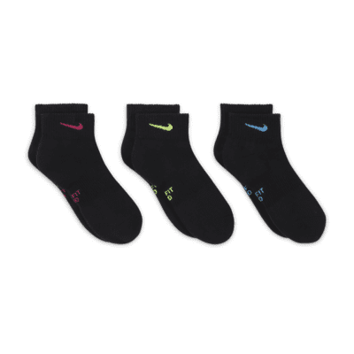 Nike Everyday Cushion Women's Training Ankle Socks (3 Pairs)