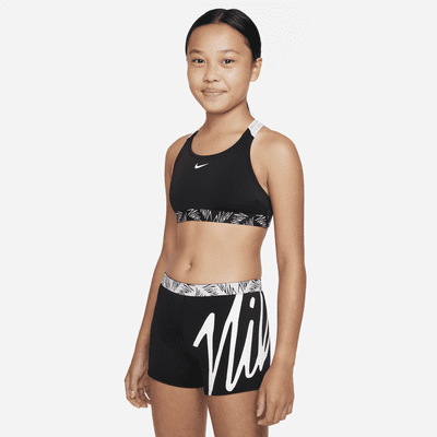 Nike Bikini Short Set Crossback Script — Swim2000