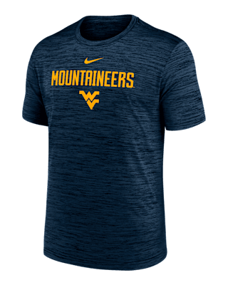Мужская футболка West Virginia Sideline Velocity Nike Dri-FIT College