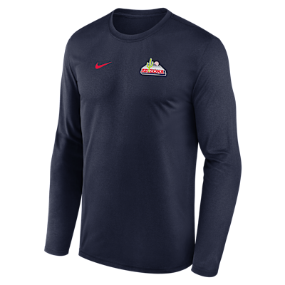 Arizona Sideline Legend Small Logo Men's Nike Dri-FIT College Long-Sleeve T-Shirt from Nike - $50