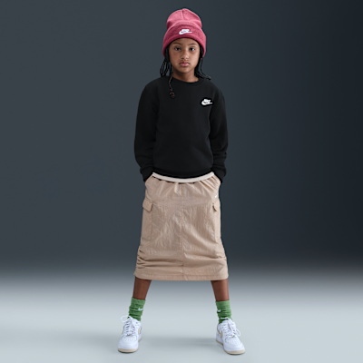 Nike Sportswear Club Fleece Older Kids' Crew-Neck Sweatshirt