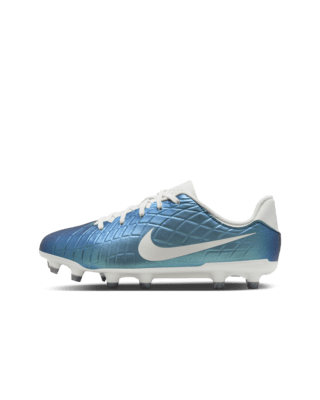 Детские  Nike Jr. Tiempo Emerald Legend 10 Academy Little/Big Kids' MG Low-Top Soccer Cleats