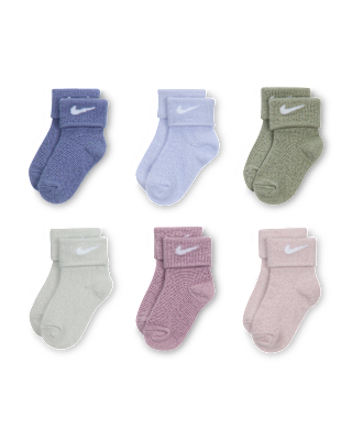 Детские носки Nike Baby Waffle Knit Socks (6 Pairs)