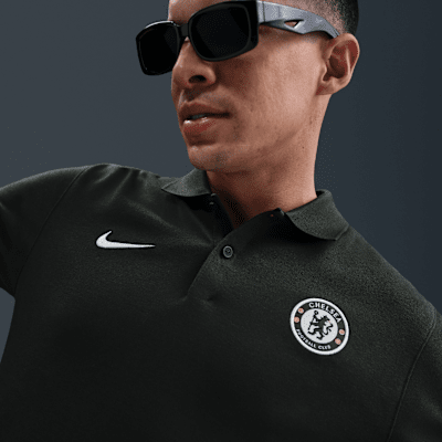 Polo da calcio Nike Dri-FIT Chelsea FC The Nike Polo – Uomo