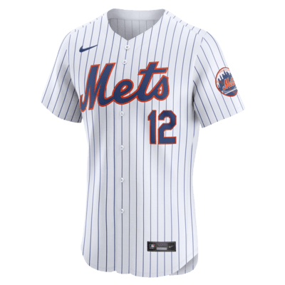 New York Mets Replica Jersey Francisco Lindor Royal-White Split
