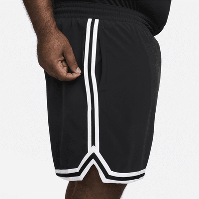 Shorts de básquetbol de tejido Woven UV Dri-FIT de 15 cm para hombre Nike DNA