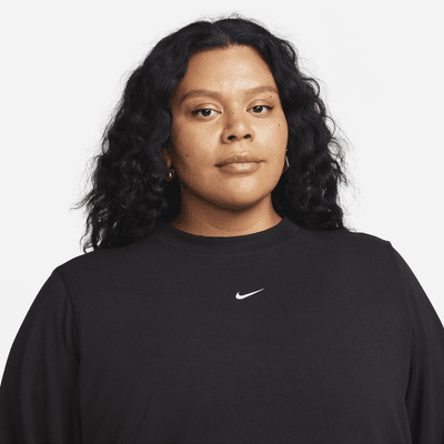 Nike Dri-FIT One Women's Crew-Neck French Terry Tunic (Plus Size)