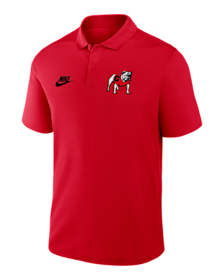 Мужские  Georgia Primetime Victory Legacy Vault Logo Nike Dri-FIT College Polo