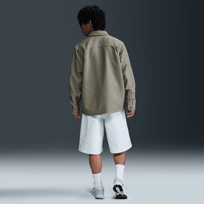 ナイキ ライフ メンズ ロングスリーブ シャモア フィールド シャツ