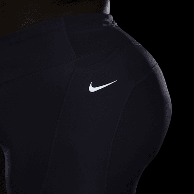 Nike Fast Korte hardlooplegging met halfhoge taille voor dames (Plus Size)