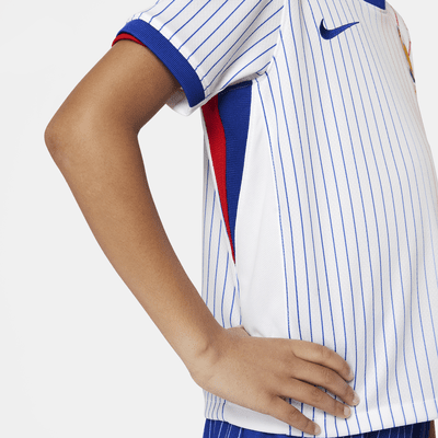 Divisa da calcio replica in 3 pezzi Nike FFF 2024/25 Stadium per bambino/a – Away