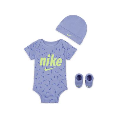 Nike Baby (3-6M) From Day 1 3-Piece Box Set. Nike.com