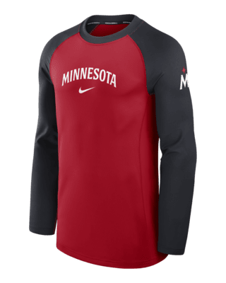 Мужская футболка Minnesota Twins Authentic Collection Game Time Nike Dri-FIT MLB Long-Sleeve