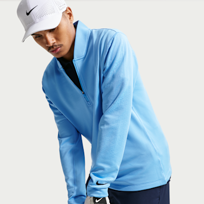 Playera de golf de medio cierre Nike Velocity Therma-FIT para hombre