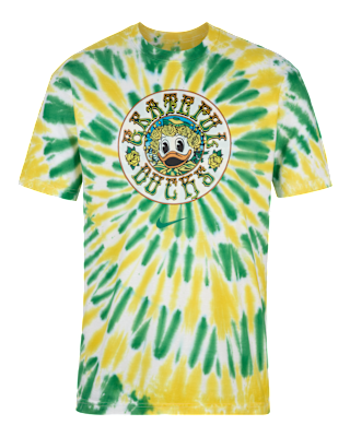 Мужская футболка Nike "Duck Roses" Tie-Dye