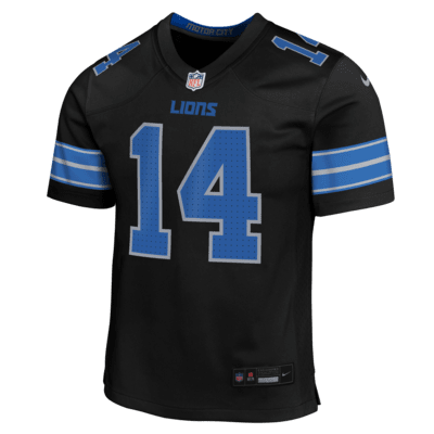 Jersey Nike de la NFL Game para niños talla grande Amon-Ra St. Brown Detroit Lions