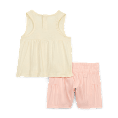 Nike Dri-FIT Sunny Swoosh Set aus Tanktop und Shorts (Babys, 12–24 M)