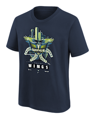 Детская футболка Dallas Wings Big Kids' Nike WNBA