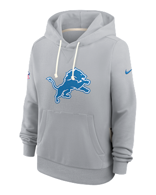 Женское худи Detroit Lions Sideline Nike Dri-FIT NFL Pullover Hoodie