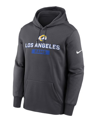 Мужское худи Los Angeles Rams Toss Sweep Men’s Nike Therma NFL Pullover Hoodie