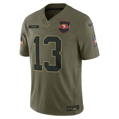 Brock Purdy San Francisco 49ers Salute to Service Men's Nike Dri-FIT NFL Limited Jersey