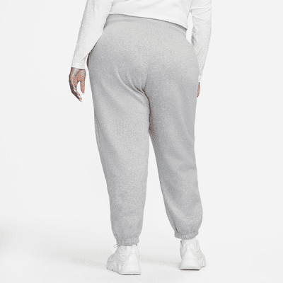 Nike Sportswear Phoenix Fleece Women's High-Waisted Oversized Tracksuit Bottoms (Plus Size)